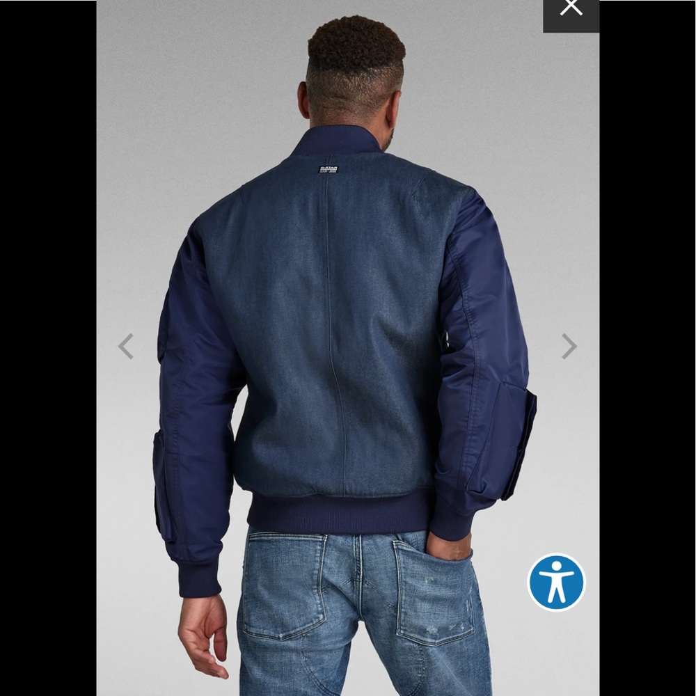 Men’s G-Star Raw Chest Pocket PM Bomber - Picture 4 of 6
